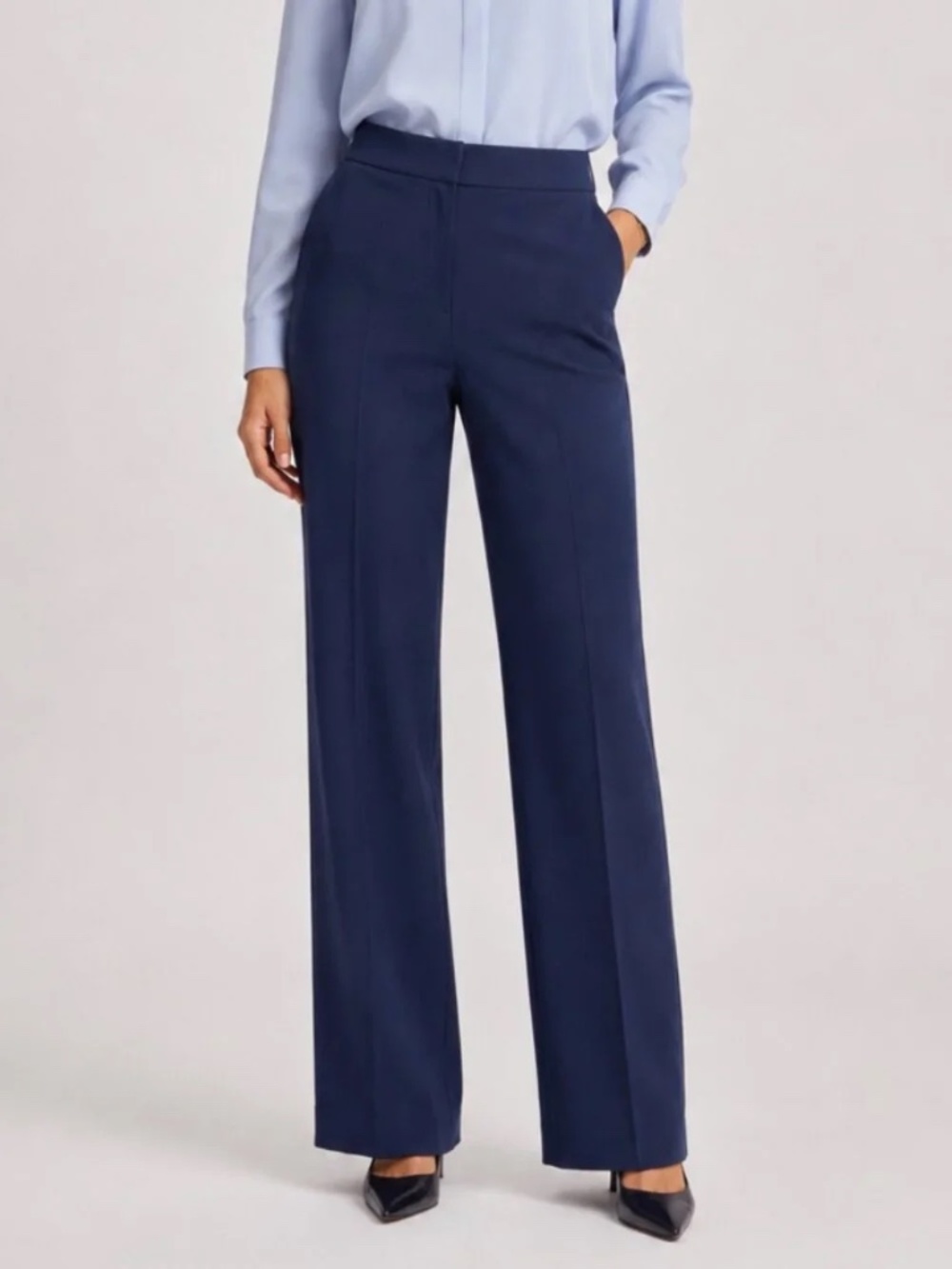 Diane von Furstenberg Wool Dress Pants - size 10